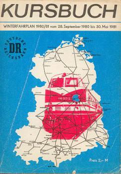 Kursbuch DR 1980 / 1981