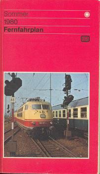 Fernfahrplan DB 1980
