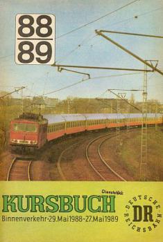 Kursbuch DR 1988 / 1989