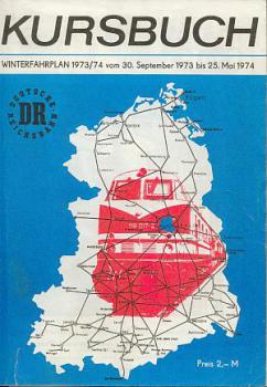 Kursbuch DR 1973 / 1974