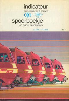 Kursbuch Belgien 1985 / 1986