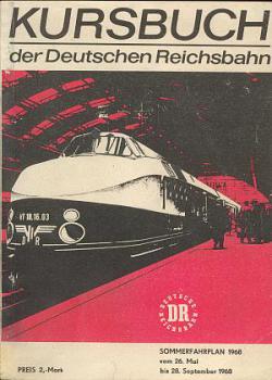 Kursbuch DR 1968