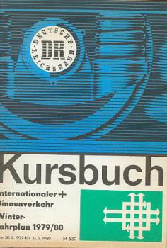 Kursbuch DR internationaler und Binnenverkehr 1979 / 1980