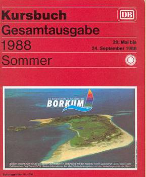 Kursbuch DB 1988