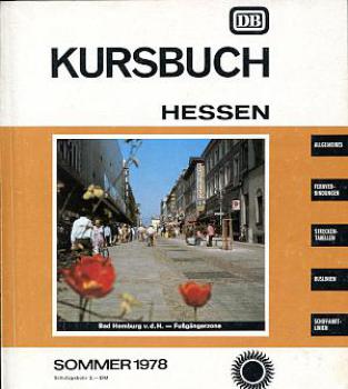 Kursbuch Hessen 1978