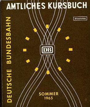 Kursbuch DB 1965