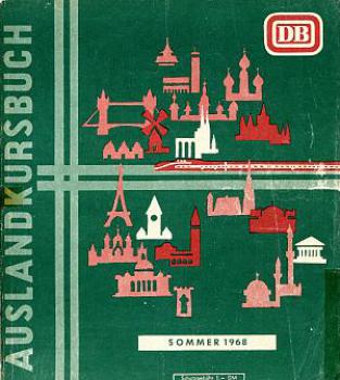 DB Auslandkursbuch 1968