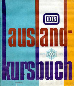 DB Auslandkursbuch 1978 / 1979