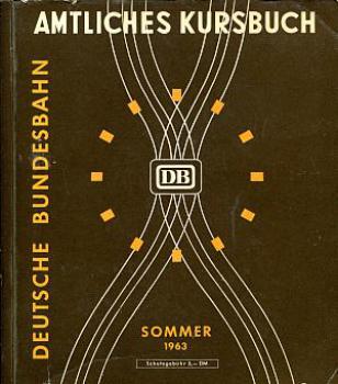 Kursbuch DB 1963