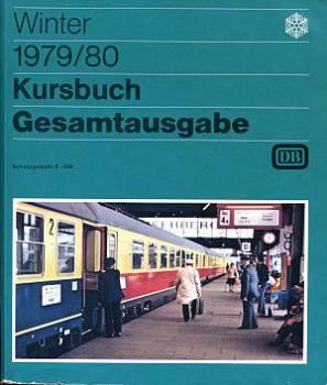 Kursbuch DB 1979 / 1980