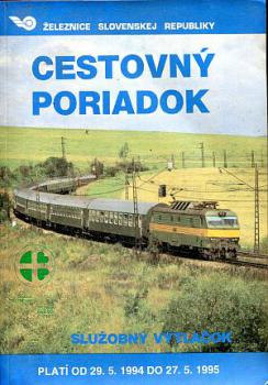 Kursbuch Slovenskej Republiky Kursbuch Slowakei 1994 / 1995