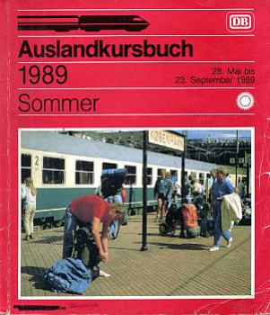 DB Auslandkursbuch 1989