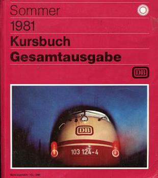Kursbuch DB 1981