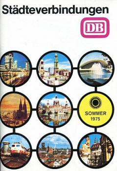 Städteverbindungen DB 1975