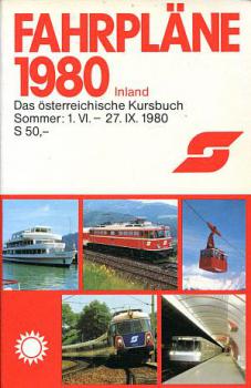 Kursbuch ÖBB 1980