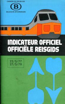 Kursbuch Belgien 1977 / 1978