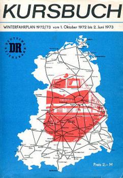 Kursbuch DR 1972 / 1973