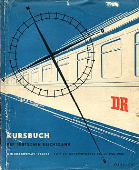 Kursbuch DR 1963 / 1964