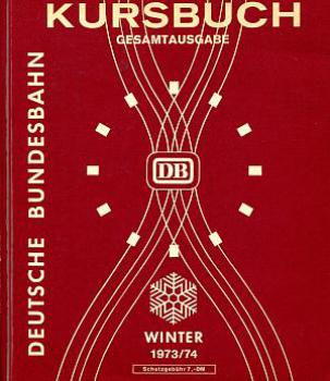 Kursbuch DB 1973 / 1974