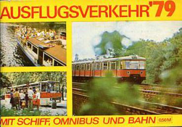 BVB Berlin Fahrplan Ausflugsverkehr 1979