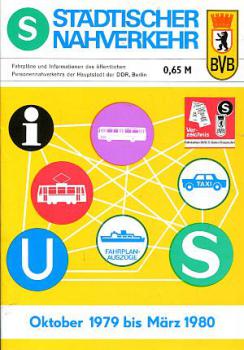 Städtischer Nahverkehr BVB Berlin 1979 / 1980