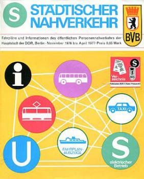 Städtischer Nahverkehr BVB Berlin 1976 / 1977