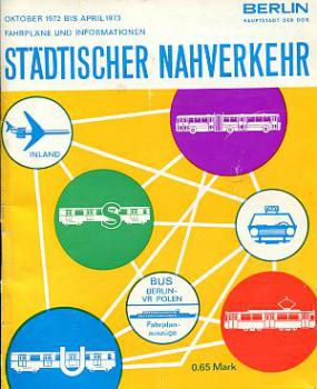 Städtischer Nahverkehr BVB Berlin 1972 / 1973