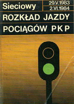 Kursbuch Polen PKP 1983 / 1984