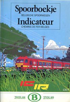 Kursbuch Belgien 1988 / 1989
