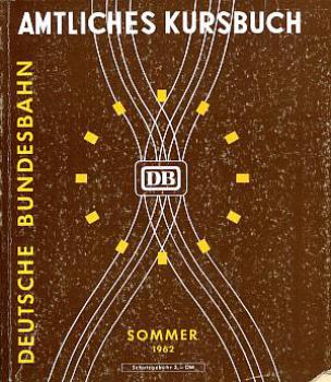 Kursbuch DB 1962 Reprint