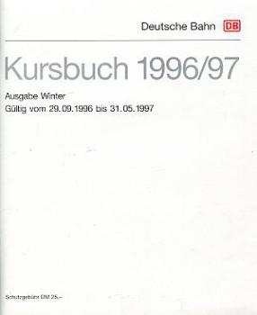 Kursbuch DB 1996 / 1997