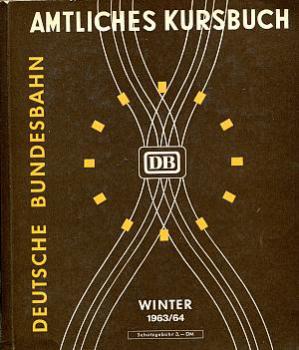 Kursbuch DB 1963 / 1964