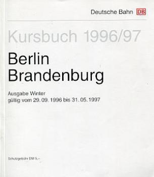 Kursbuch Berlin Brandenburg 1996 / 1997