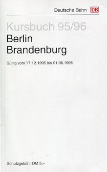 Kursbuch Berlin Brandenburg 1995 / 1996