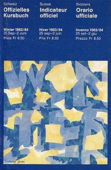 Kursbuch Schweiz 1983 / 1984