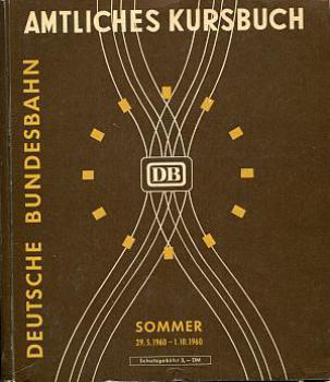 Kursbuch DB 1960