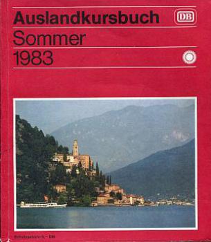DB Auslandkursbuch 1983