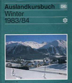 DB Auslandkursbuch 1983 / 1984