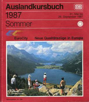 DB Auslandkursbuch 1987