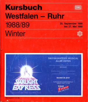 Kursbuch Westfalen – Ruhr 1988 / 1989