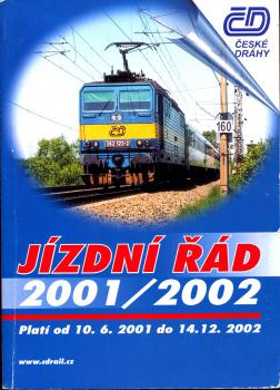 Kursbuch Tschechien,CD 2001 / 2002 Jizdni Rad