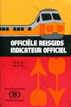 Kursbuch Belgien 1978 / 1979