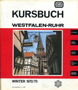 Kursbuch Westfalen – Ruhr 1972 / 1973