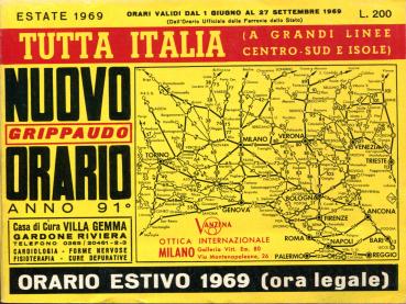 Fahrplan Italien 1969 Sommer (a grandi linee centro sud e isole)