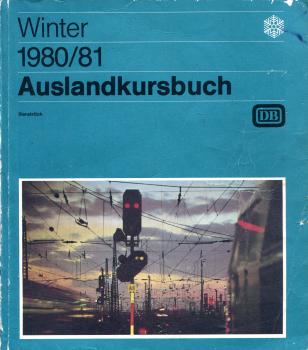 DB Auslandkursbuch 1980 / 1981