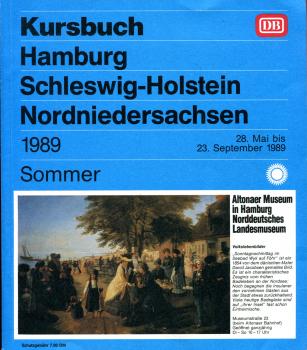 Kursbuch Hamburg Schleswig Holstein Nordniedersachsen 1989