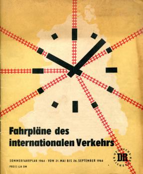 Fahrpläne des internationalen Verkehrs 1964