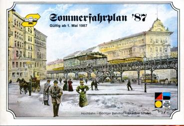 BVG Fahrplan 1987