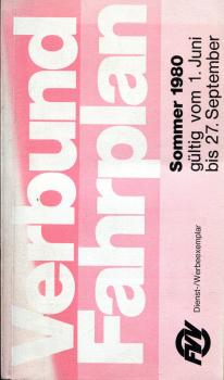 FVV Verbundfahrplan 1980