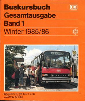 Buskursbuch DB 1985 / 1982 2 Bände